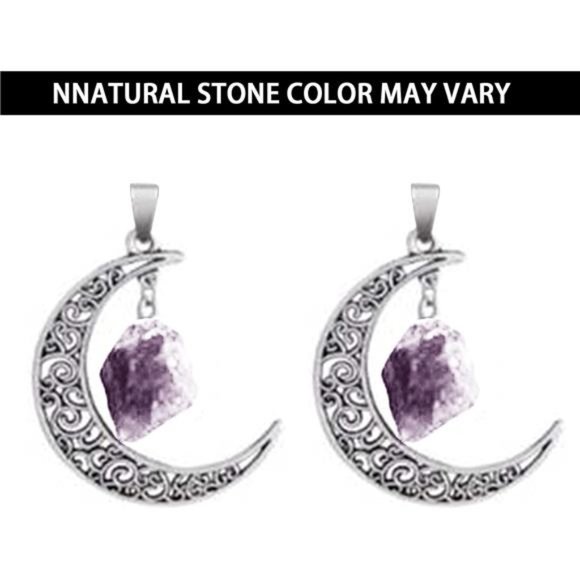 Gothic Necklaces Chakra Sun and Moon  Pendant Chain Layered Choker Necklace - Picture 4 of 7